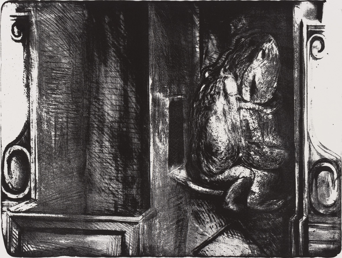 Crapauds lithograph